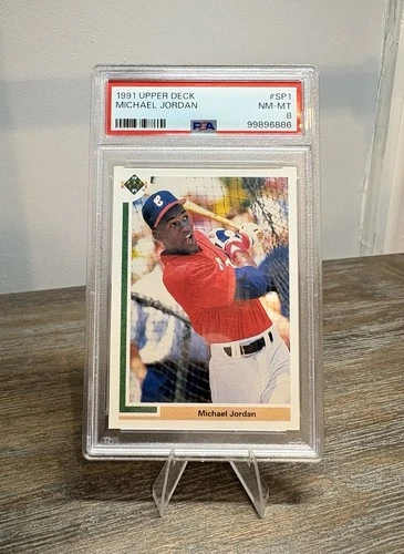 1991 Upper Deck - Short Print Michael Jordan #SP1 PSA 8