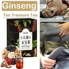 30pcs Ginseng and wolfberry tea Maca Mulberry Men Kidney Detox Liver Tea