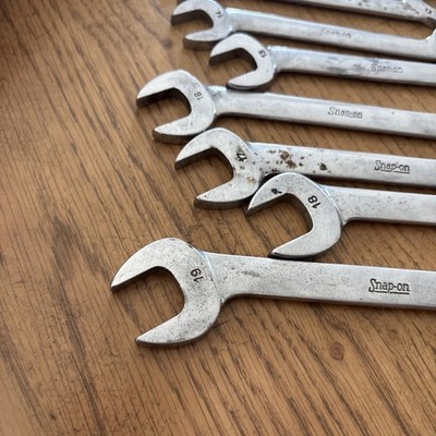 Snap-on Tools 9pc Metric Four Way Wrench Set VSM 11-19mm 4 Way