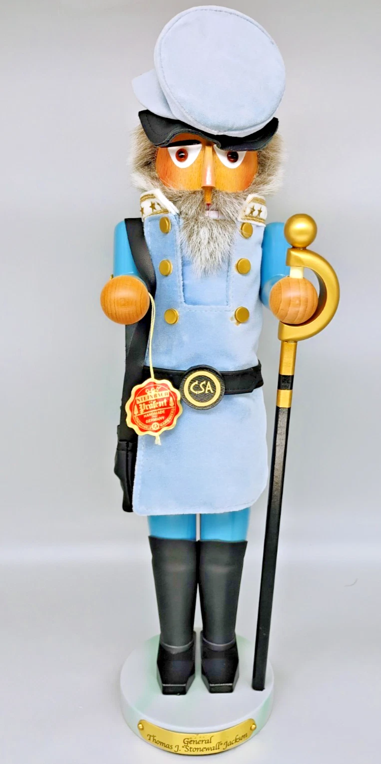 SIGNED - Steinbach General Stonewall Jackson Civil War - German Nutcracker S1665