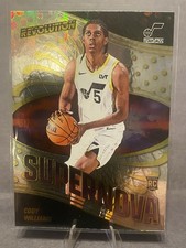 2024-25 Panini Revolution Supernova Cody Williams #10 Utah Jazz RC