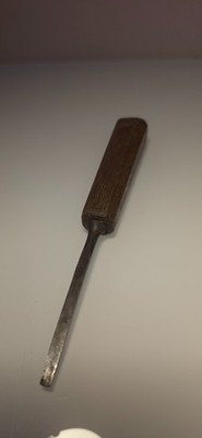 Vintage Erik Anton Berg Beveled Edge Wood Chisel Eskilstuna Sweden
