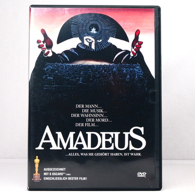 Amadeus DVD Milos Forman F. Murray Abraham Tom Hulce Elizabeth Berridge Jones