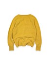 Vintage 60s Robert Bruce Wool-O-Mist Yellow V-Neck Sweater L 100% Lambswool USA — photo 2
