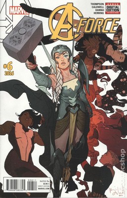A-Force #6 NM 2016 Stock Image