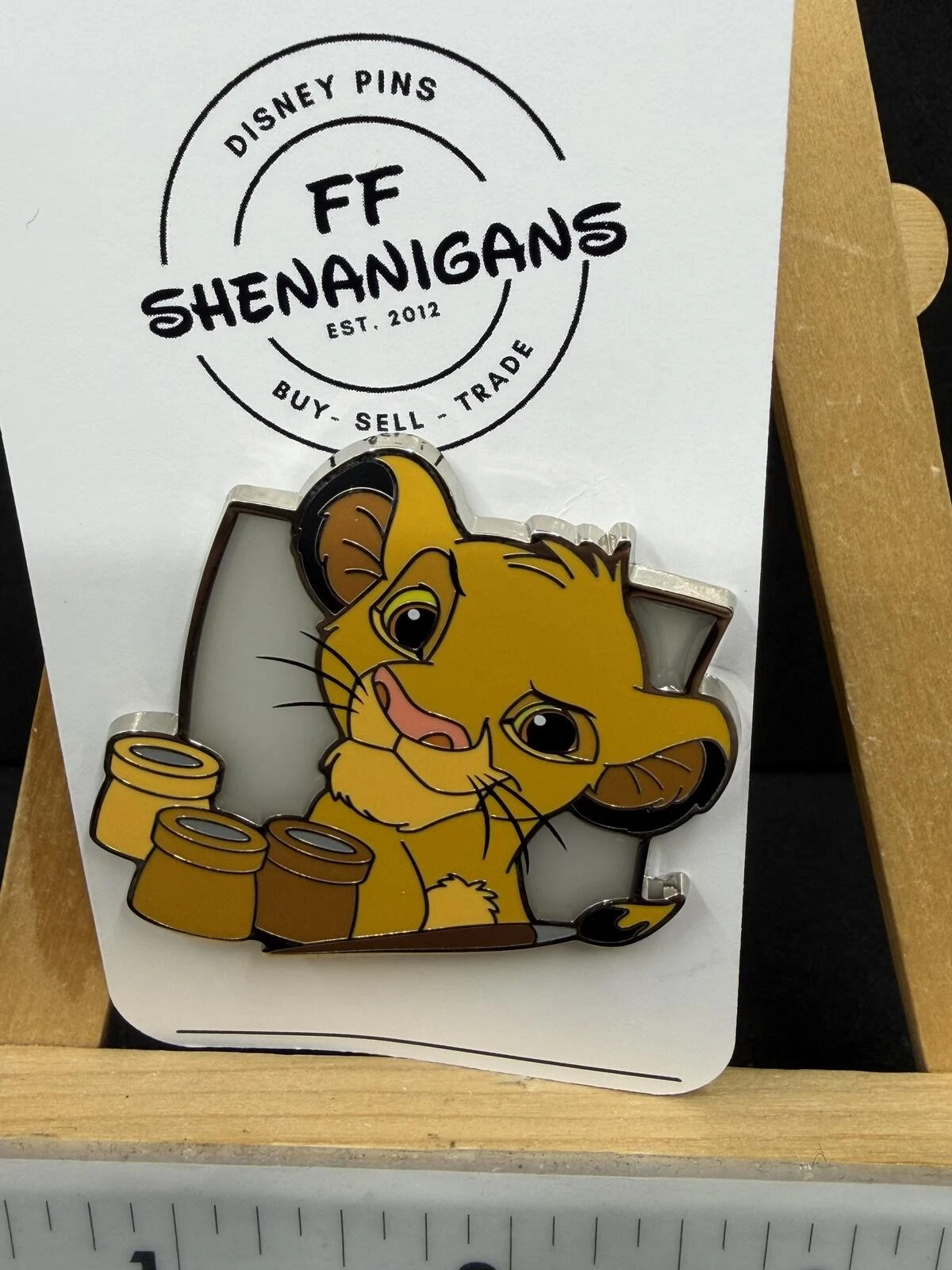 New ListingSimba Lion King 2026 Disney Brush Magic of Mystery Pin Series 2 Limited Release