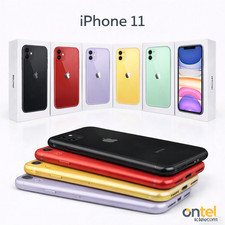 Apple iPhone 11 64GB/128GB/256GB Boxato - Sbloccato - Tutti i Colori - Grado "B" Buono