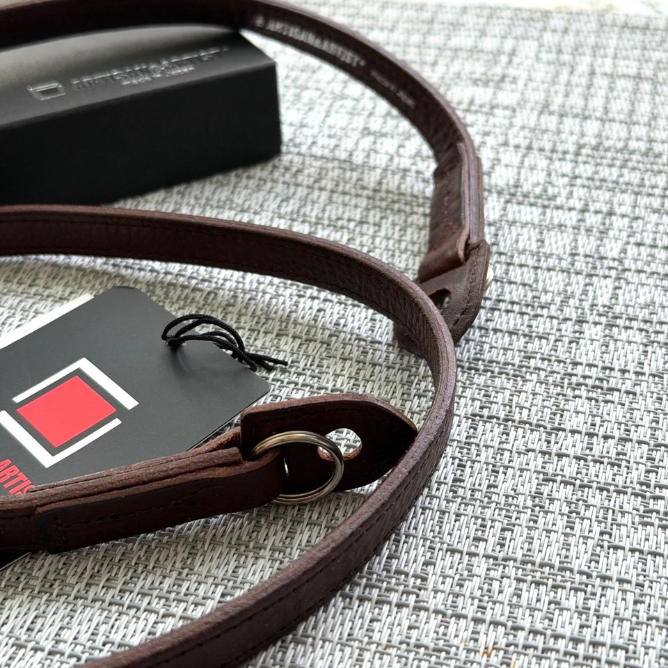 Artisan & Artist - ACAM 280 - Leather Camera Strap (Dark Brown), BOX, JAPAN MADE - Image 4 of 4