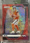 2024 Panini Prizm - Rookies Bo Nix #309 Red Sparkle Prizm (RC)