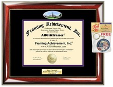 KSU diploma frame Kansas State University degree graduation gift graduate plaque