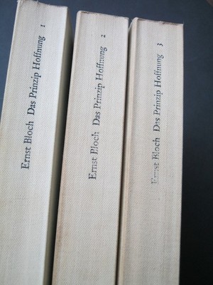 Ernst Bloch Das Prinzip Hoffnung 3 Bände