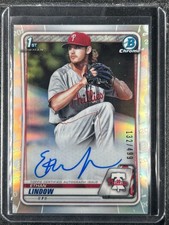 Lindow, Ethan - 2020 Bowman Chrome Prospect - Autograph - 132/499
