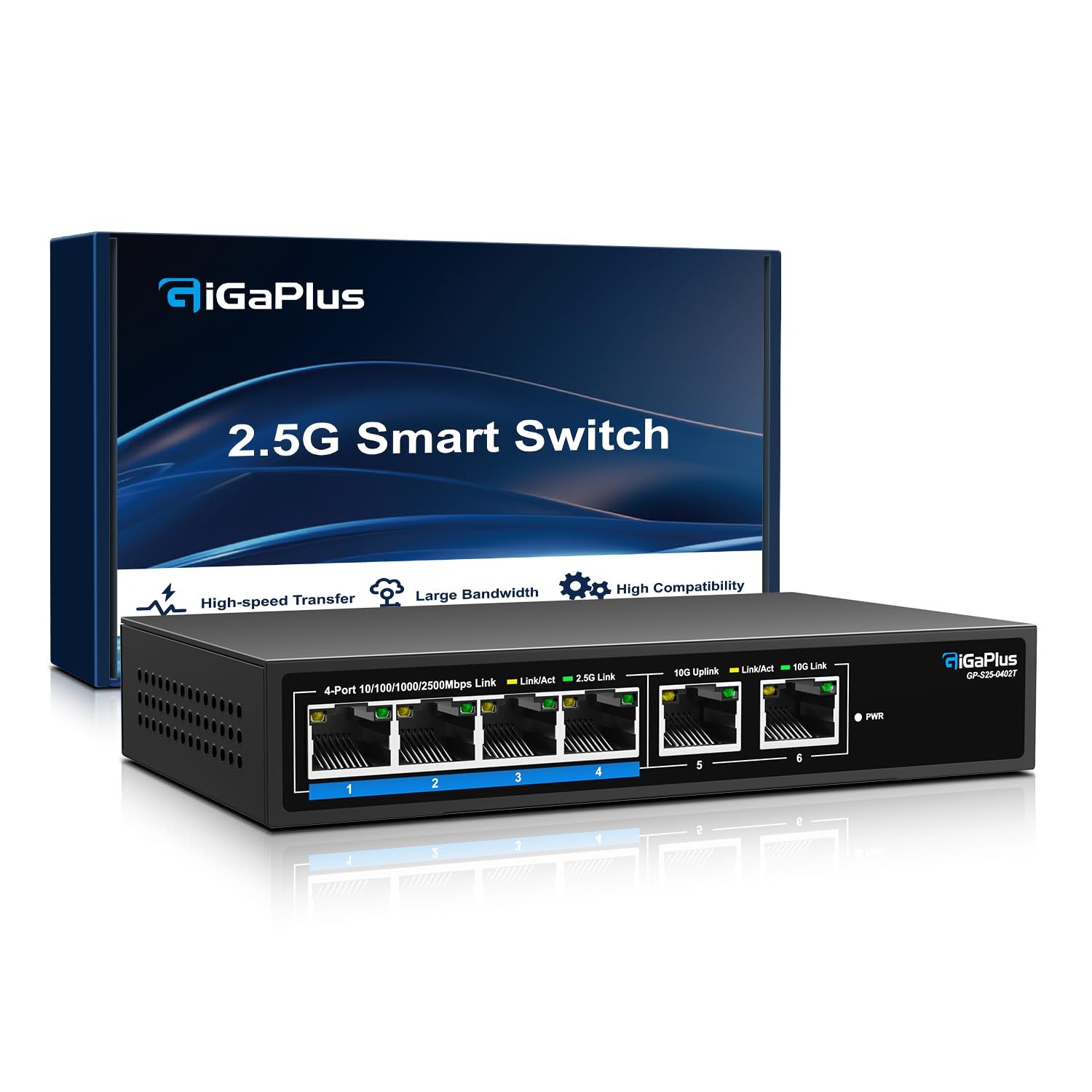 Switch 6 Porte Multi-Gigabit 10G/2.5G RJ45 | Soluzione Business