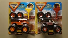 New Lot of 2 Monster Jam EL TORO+ZOMBIE Mechanix Build & Rebuild 1:43