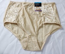 Bali Women's Double Support High-Waisted Brief DH3 Light Beige Medium NWT