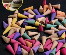 5-Pack 300pcs Backflow Incense Cones – Multi-Scented for Relaxation & Decor