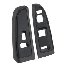 Window Control Switch Bezel Cover for Driver Passenger Door Panel Dark Pewter