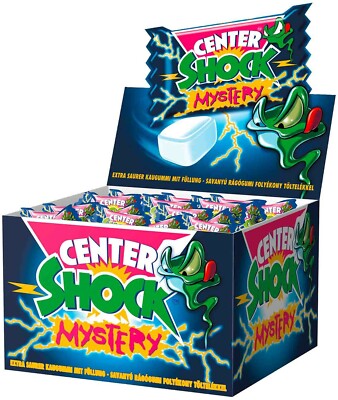 Center Shock Mystery - Kaugummi Sauer - 100 Stück