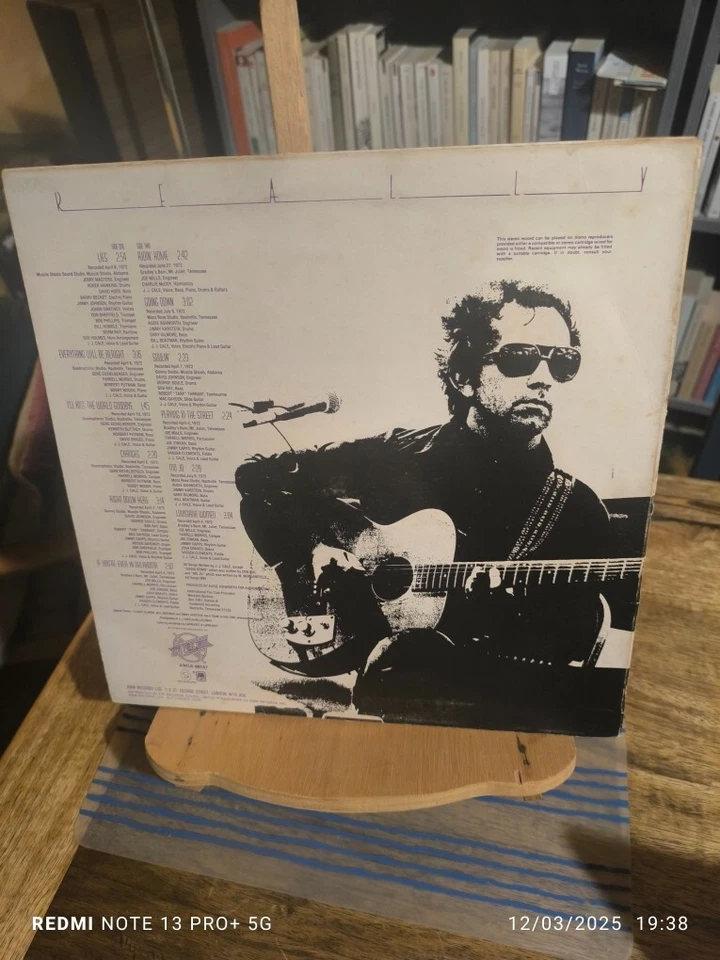 J.J. CALE "REALLY" - LP REPRESSAGE  UK (1972)- REF : AMLS 68157 - A&M RECORDS- - Photo 2/4