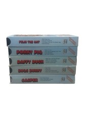 Cartoon Classics - VHS Lot Of 5 - Porky Pig / Bugs Bunny / Daffy Duck - Like New