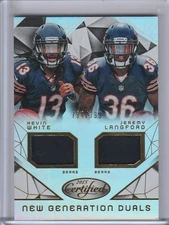 2015 Certified Kevin White/Jeremy Langford New Generations Duals Jersey 794/799