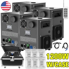 4PCS Large Cold Spark Machine 1200W DMX Stage Firework Machine 6.6-9.8ft Wedding