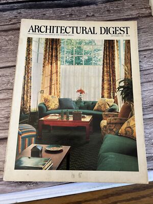 Architectural Digest Magazine September 1981 Issue Visits Reginé | eBay