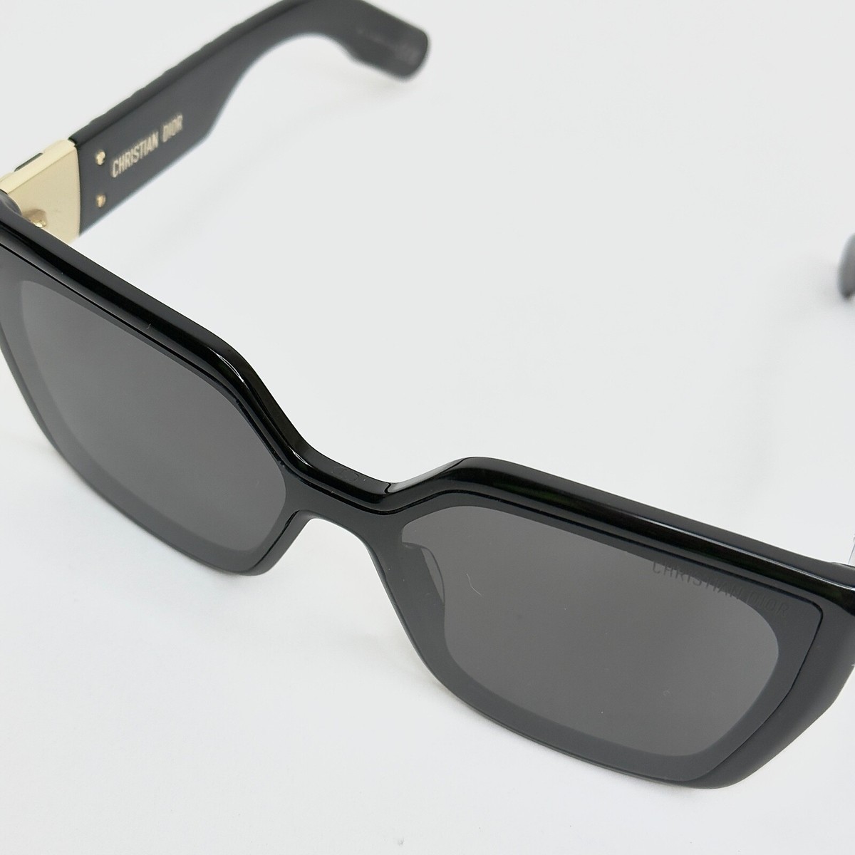 CHRISTIAN DIOR Lady 9522 Black Cannage Paris Logo S2I