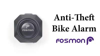 Fosmon Wireless Bike Alarm With Remote Control Waterproof Battery