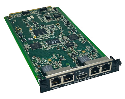 Crestron DMC-4K-CO-HD  2-Channel HDBaseT  Certified 4K DigitalMedia 8G+ 