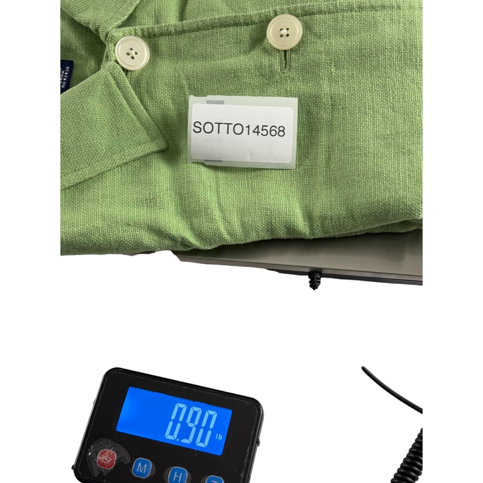 Lands End Womens Basic Jacket Size 12 Petite Gree… - image 9