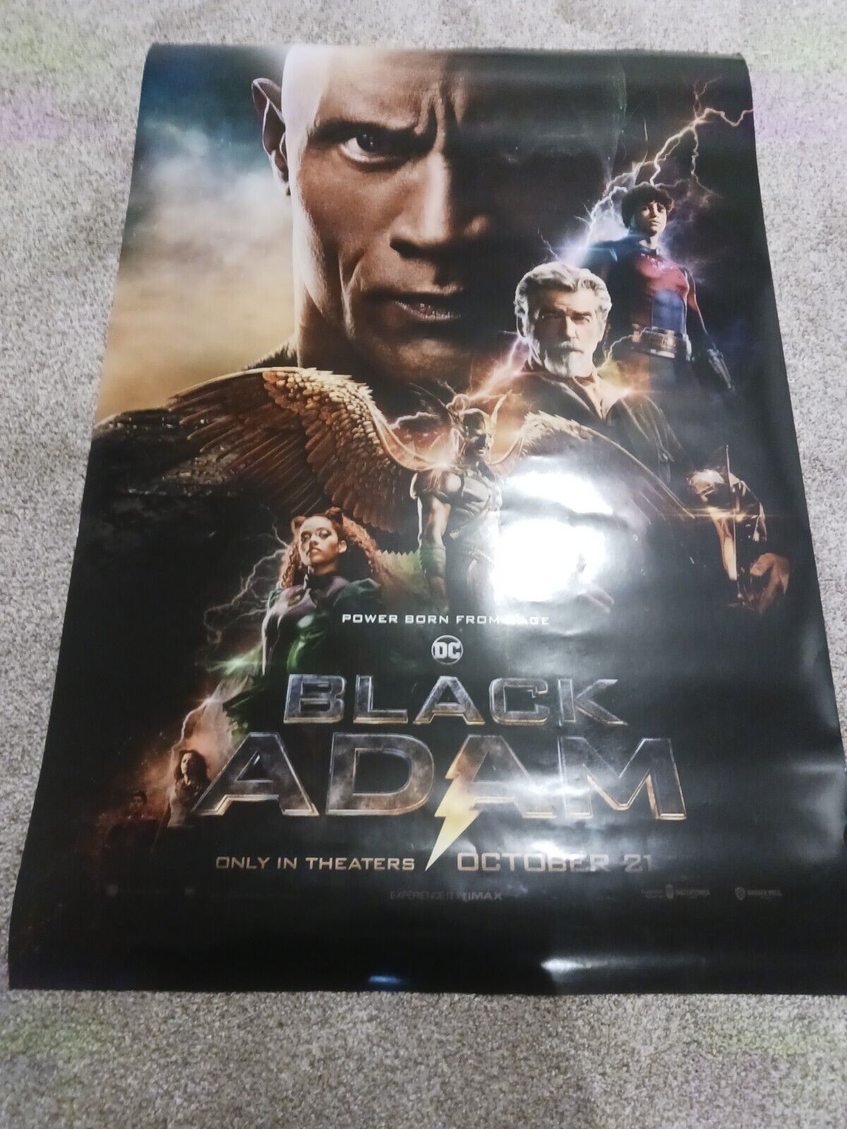 Black Adam - original movie poster - 27x40