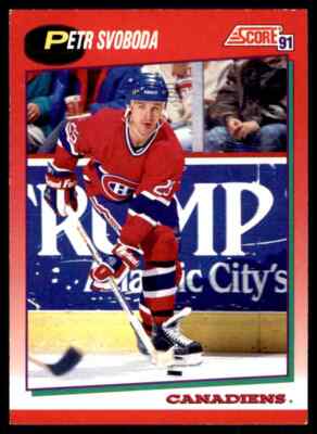 1991-92 Score Petr Svoboda #95