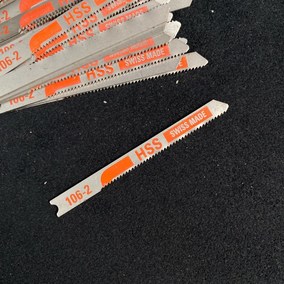 50 Black & Decker 'U' Vástago Hojas Sierra Caladora para Metal 1.5mm-3mm (106-2) - Image 3 of 4