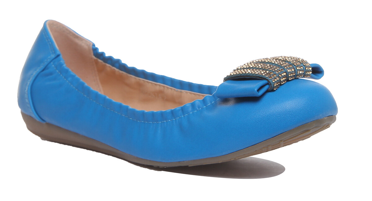 Туфли-лодочки Damen Rund Sommer балетки Blau Gre Eu 3 - 8 3890₽