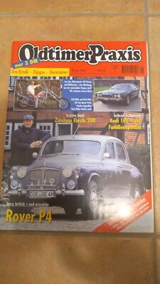 Oldtimer Praxis 5-1999 Rover P4, Iso Lele, Easy Rider Harley, Audi 100 bis 1975