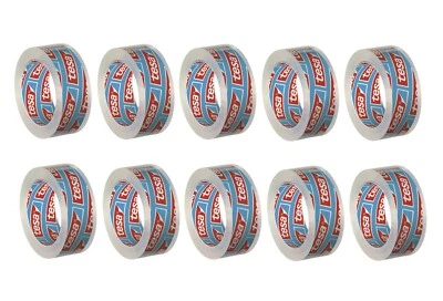 10 x Tesa Tesafilm® kristall-klar transparent Nr. 57790, 15 mm x 10 m Kristall