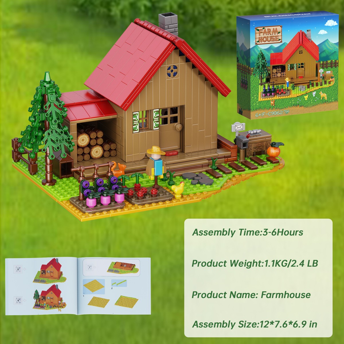 Stardew Valley Farmhouse MOC 766PCS Building Blocks Set DIY