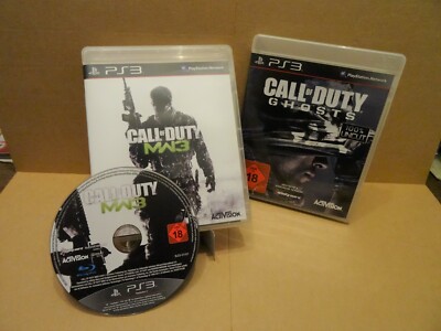 PS3 Call of Duty Bündel: Call of Duty Modern Warfare 3 + CoD Ghosts 100% uncut