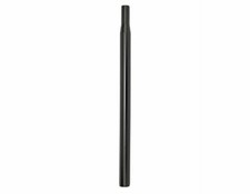 VINTAGE 22.2MM BLACK BICYCLE STEEL SEATPOST CRUISER FITS 7/8" SADDLE.