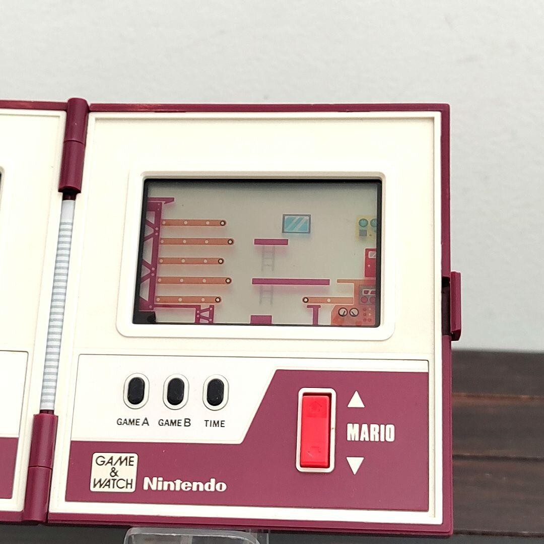美品　任天堂GAME&WATCH MULTI SCREEN MARIO BROS 1983 Nintendo Game and & Watch MARIO BROS. MW-56 (Horizontal