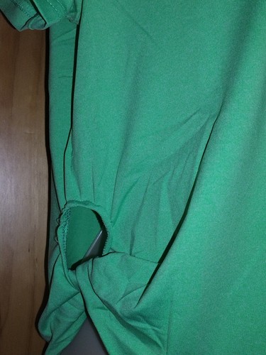 NUEVA Camisa de Gimnasio de Entrenamiento para Mujer 95% Poliéster 5% Spandex Verde Talla Grande - Imagen 4 de 6