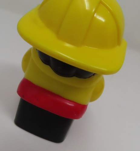 Mega Bloks Blocks My First Fireman Figure Block Buddies Square Bottom - Picture 4 of 4