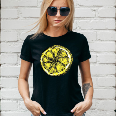 THE STONE ROSES T-Shirt, LEMON Design, JOHN SQUIRE, IAN BROWN, Unisex/Ladies Fit