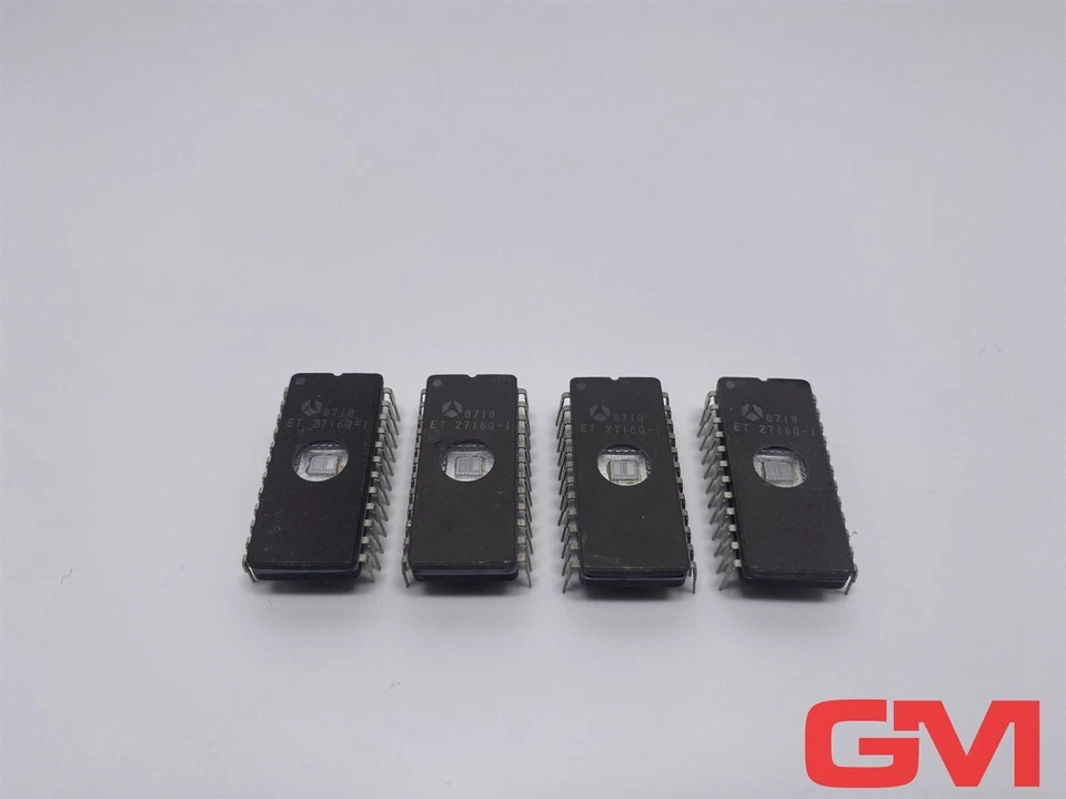 VE 4x Thomson Mostek Speichermodul ET2716Q-I memory module 16K UV EPROM NMOS - Image 2 of 4