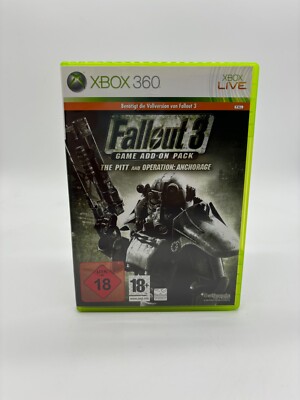 Microsoft Xbox 360 Fallout 3 Game Add-On Pack in OVP