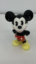Vintage Disney Mickey Mouse Porcelain Figurin...