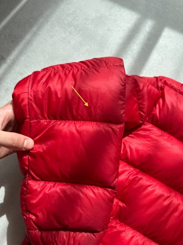 Men's MONCLER Myosotis Quilted Down Puffer Jacket Coat Hooded RARE Size 3 ~M - Picture 17 of 19