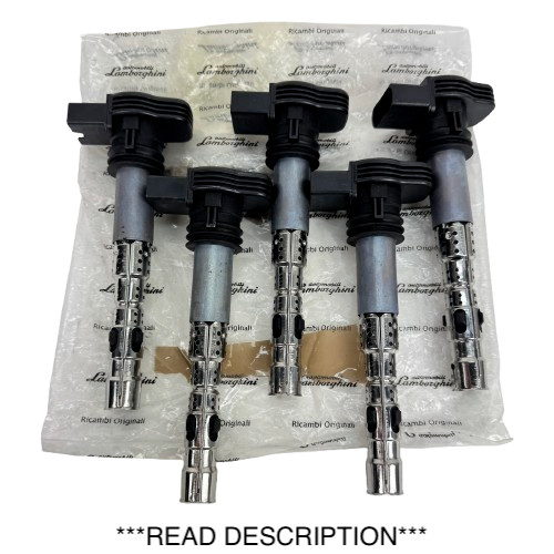 5x OEM 2004 - 2008 Lamborghini Gallardo Engine Ignition Coil Set of 5 06F905115B