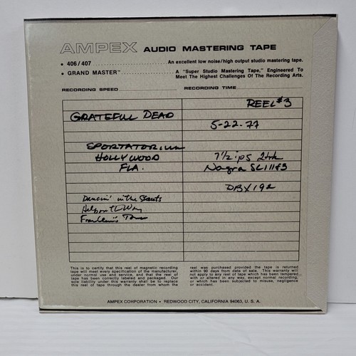 Grateful Dead Dick’s Picks Vol 3 5/22/1977 Pembroke Pines, FL 4LP Box Set NM - Picture 10 of 13